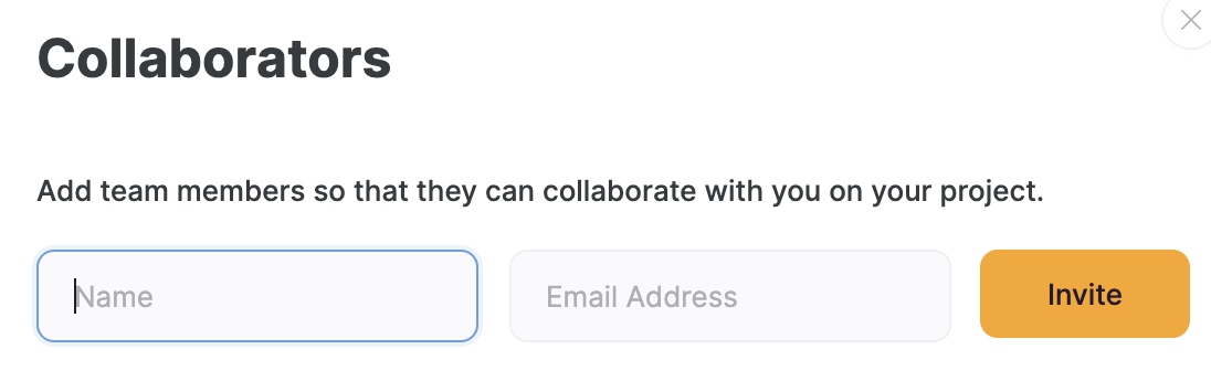 collaborators infomration