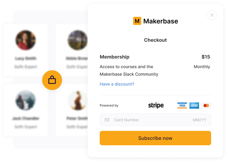 gated content and user permissions with Softr