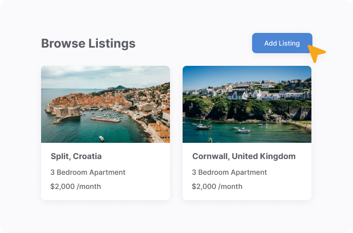 interactive listings