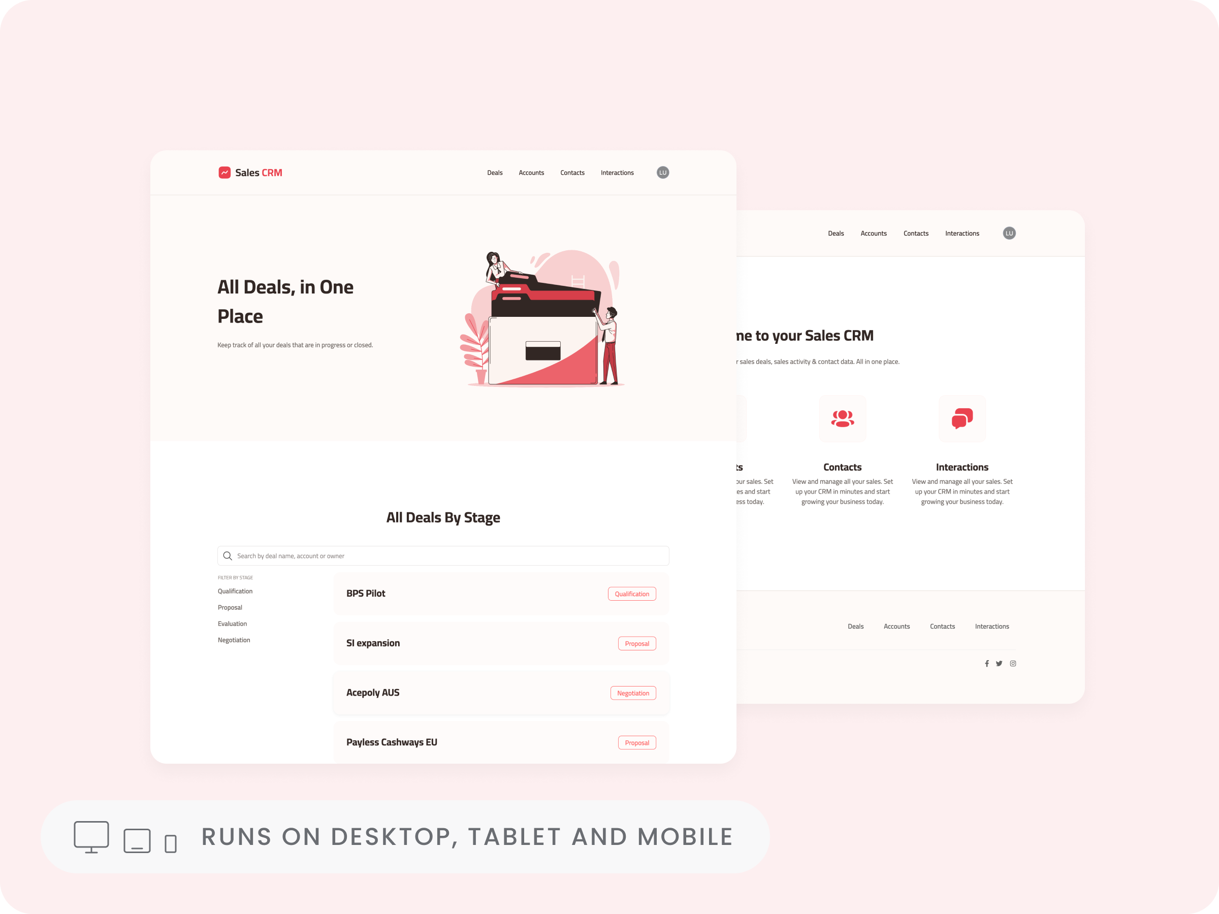 sales crm template cover image
