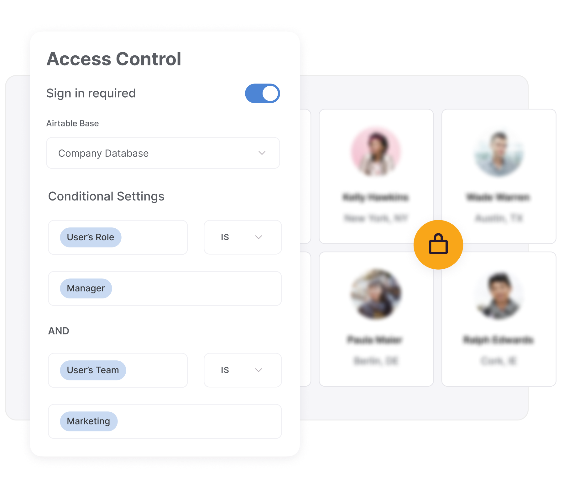 Softr mobile app