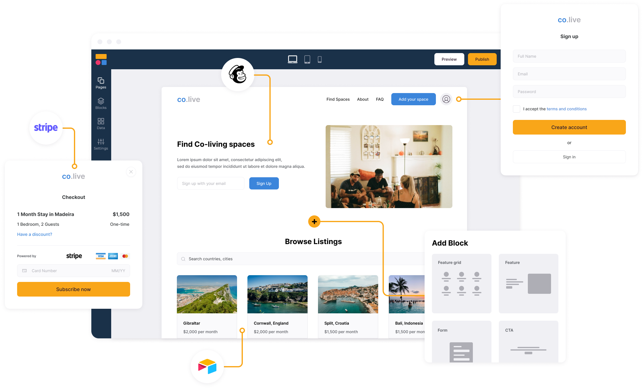 softr features